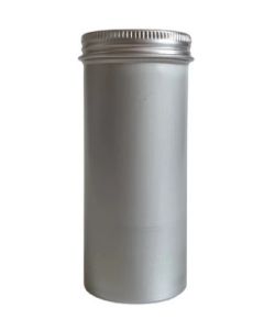 Latita de aluminio con tapa rosca - 125 ml