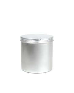 Tarro aluminio 250 ml tapa rosca