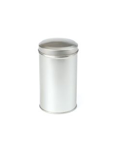 Botecito metálico con tapa redondeada