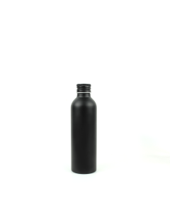 Botella de aluminio de 100 ml negra