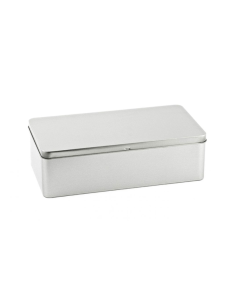 Caja metálica bisagra larga