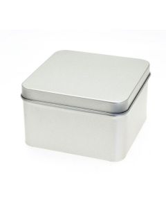 Caja metálica cuadrada media