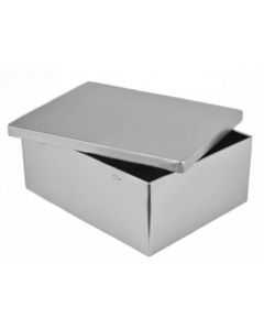 Caja metálica grande tapa a presión