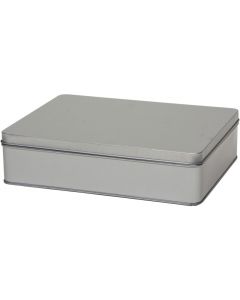 Caja metálica plana XL