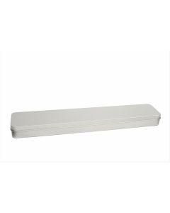 Caja metálica rectangular larga