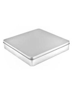 Caja metal cuadrada para bombones