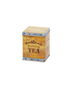 Envase metálico decorado Té 100 gr - Chest
