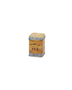 Envase metálico decorado Té 25 gr - Chest