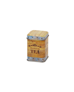 Envase metálico decorado Té 50 gr - Chest