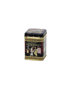 Envase metálico decorado Té 50 gr - Japón