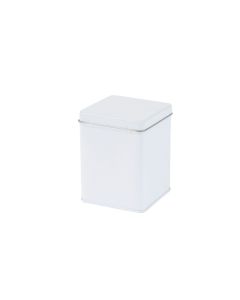 Envase metálico de 100 gr blanco