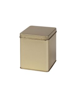 Envase metálico dorado de 100 gr