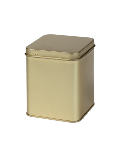 Envase metálico dorado de 200 gr
