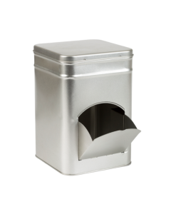Caja metálica dispensadora contenedora
