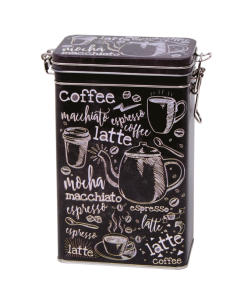 Lata rectangular  decorada Café 500 gr - Macchiato