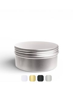 Latita Redonda de Aluminio 250ml con Tapa de Rosca portada