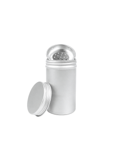 Bote aluminio para cosmética en polvo 100 ml