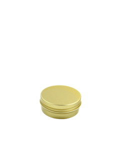 Latita aluminio 50 ml dorada