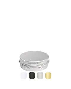 Latita de aluminio con tapa rosca - 15 ml