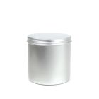 Tarro aluminio 250 ml tapa rosca