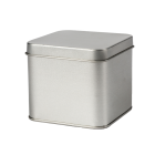 Caja metálica grande con tapa a presión