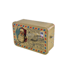 Caja metálica musical Santa Claus