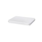Caja tamaño A5 con tapa bisagra blanca