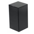 Envase metálico cuadrado 100 gr negro