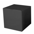 Envase metálico cuadrado negro 50 gr