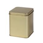 Envase metálico dorado de 200 gr