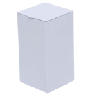 Envase metálico cuadrado 100 gr blanco