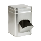 Caja metálica dispensadora contenedora