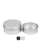 Jabonera aluminio redonda con bandeja
