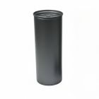 Envase Metálico Negro con Forma de Lata de Refresco
