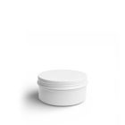 Latita Redonda de Aluminio 80ml Blanca con Tapa de Rosca portada