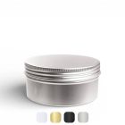 Latita Redonda de Aluminio 250ml con Tapa de Rosca portada