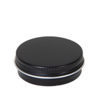 Latita de aluminio con tapa rosca -100 ml negra