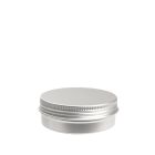 Latita aluminio con tapa rosca - 35 ml