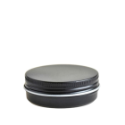 Latita de aluminio 50 ml negra