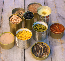 ¿Cómo mantener la frescura de los productos envasados en latas?