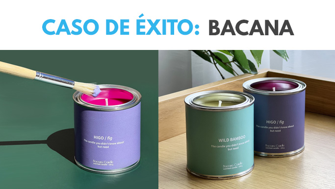 Envases para velas artesanales