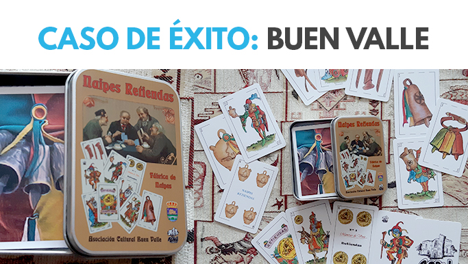 Caja metálica para baraja de cartas