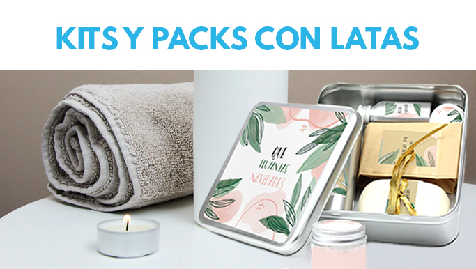 Kits y Pack con latas
