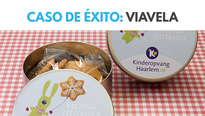 Cajas de galletas para ViaVela