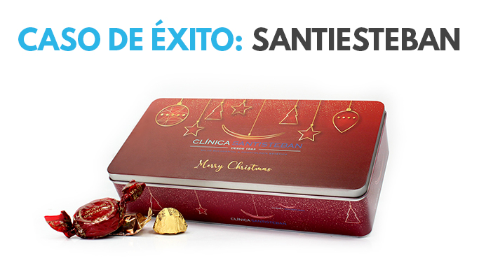 Cajas Navideñas para Polvorones
