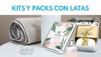 Kits y Pack con latas