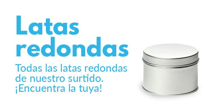 Comprar latas redondas 